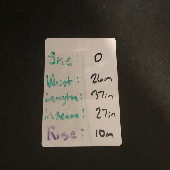 American Eagle Jeans Women's 0 Mom Jean Pin Stripe High Rise Relaxed Denim - Picture 6 of 6